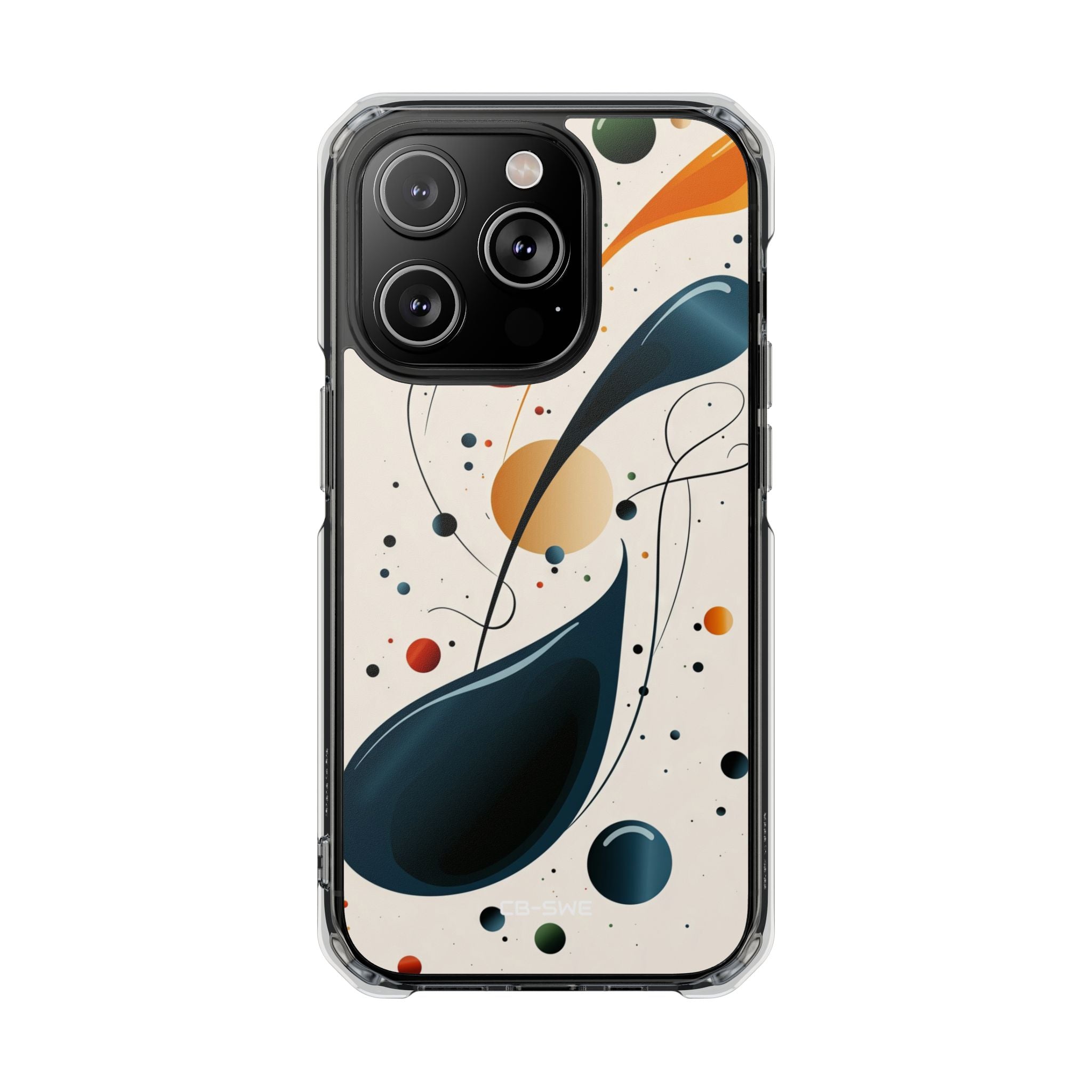 Vibrant Fluid Harmony iPhone Case - Impact