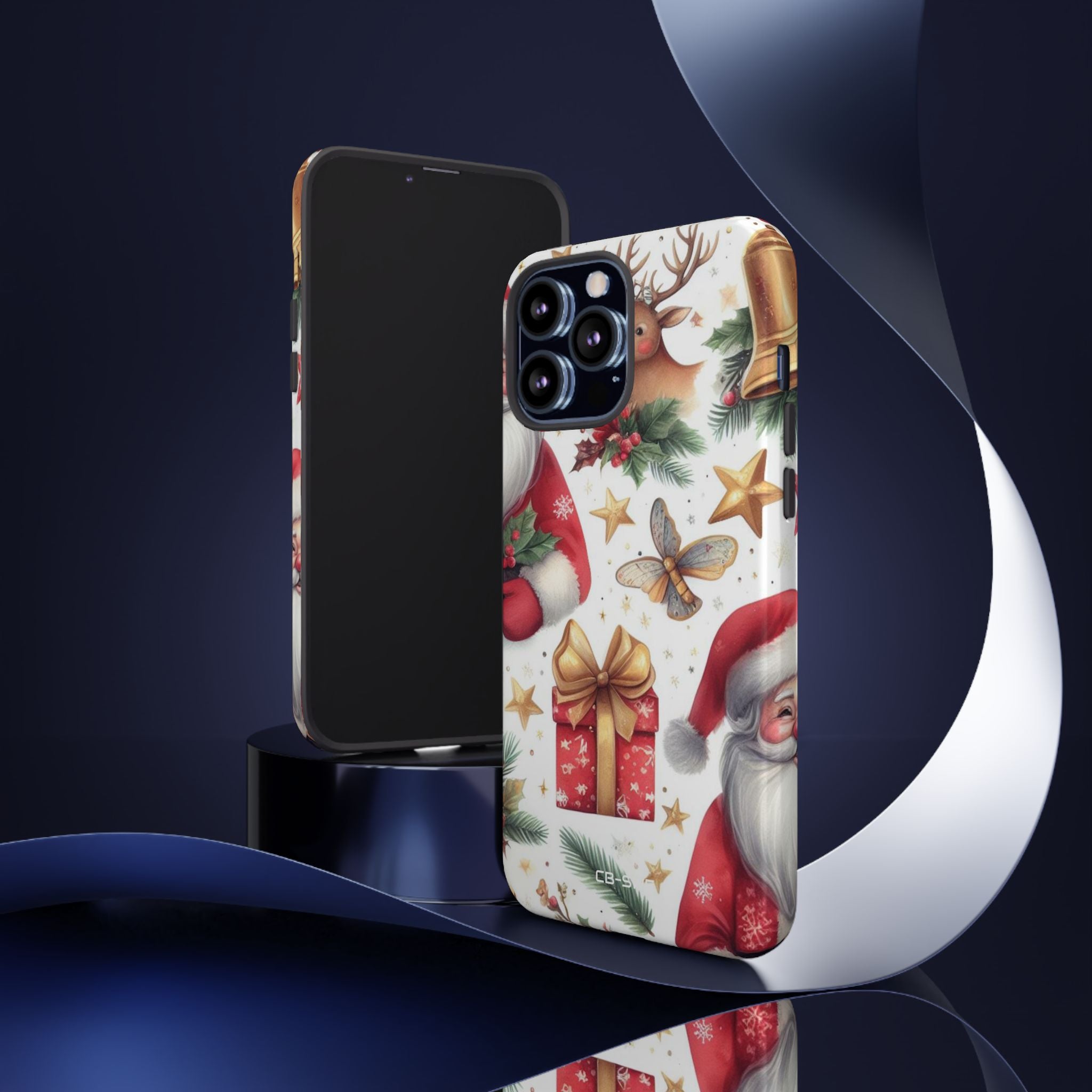 Joyful Santa Delivers - iPhone Case
