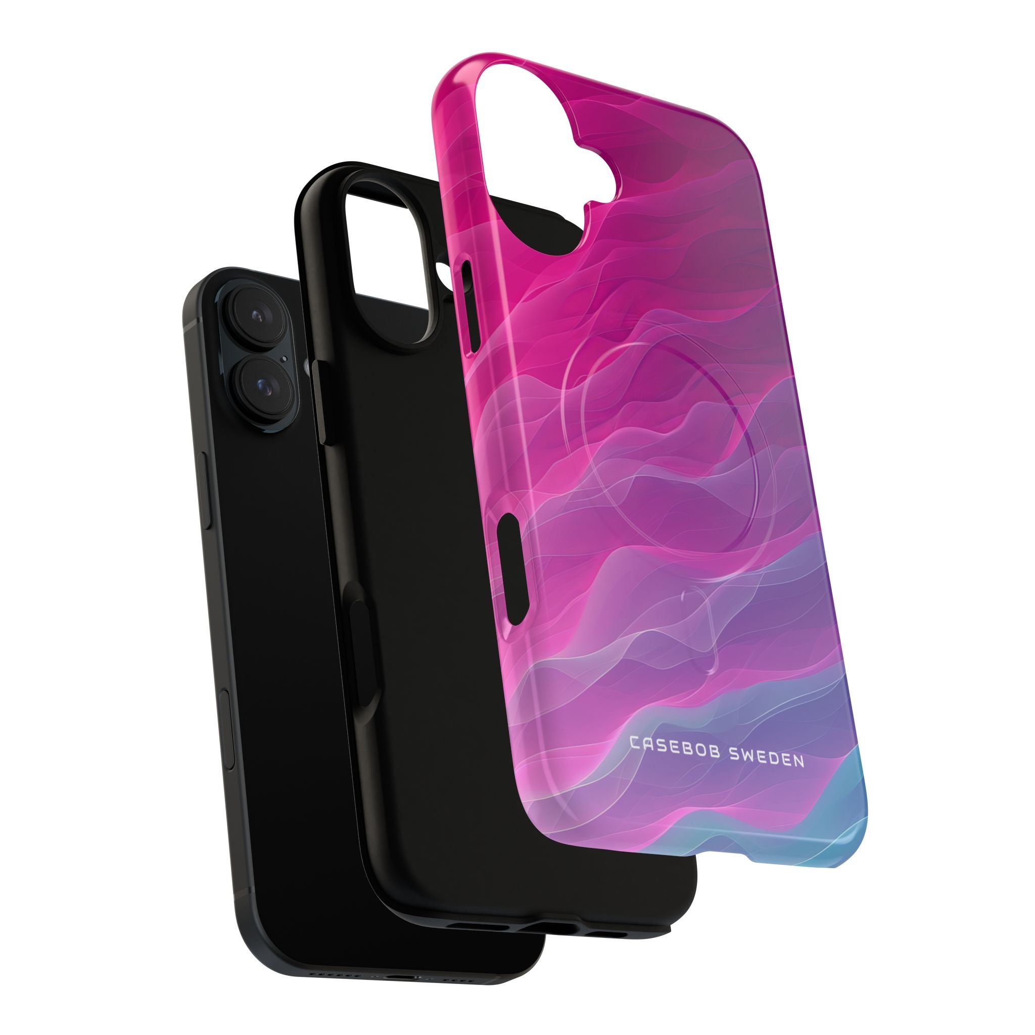 Gradient Oceanflow Waves iPhone 16 | Tough+ Phone Case