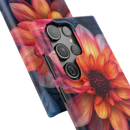 Fiery Bloom Harmony Samsung S23 - Slim Phone Case