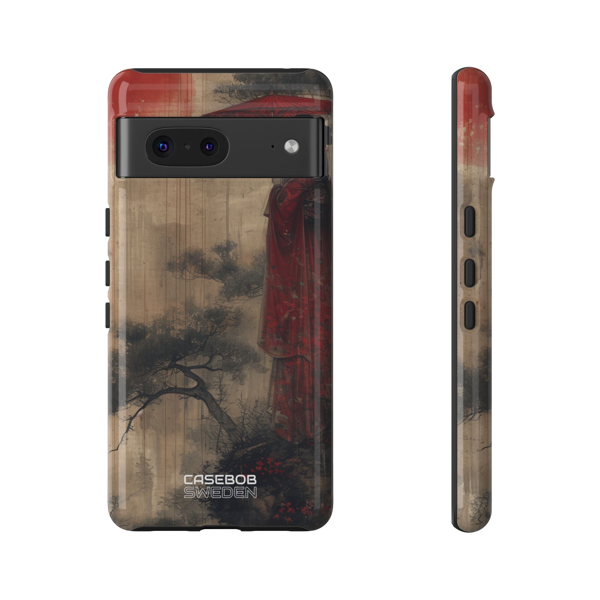 Vista Ombrello Cremisi Google Pixel 7 - Tough