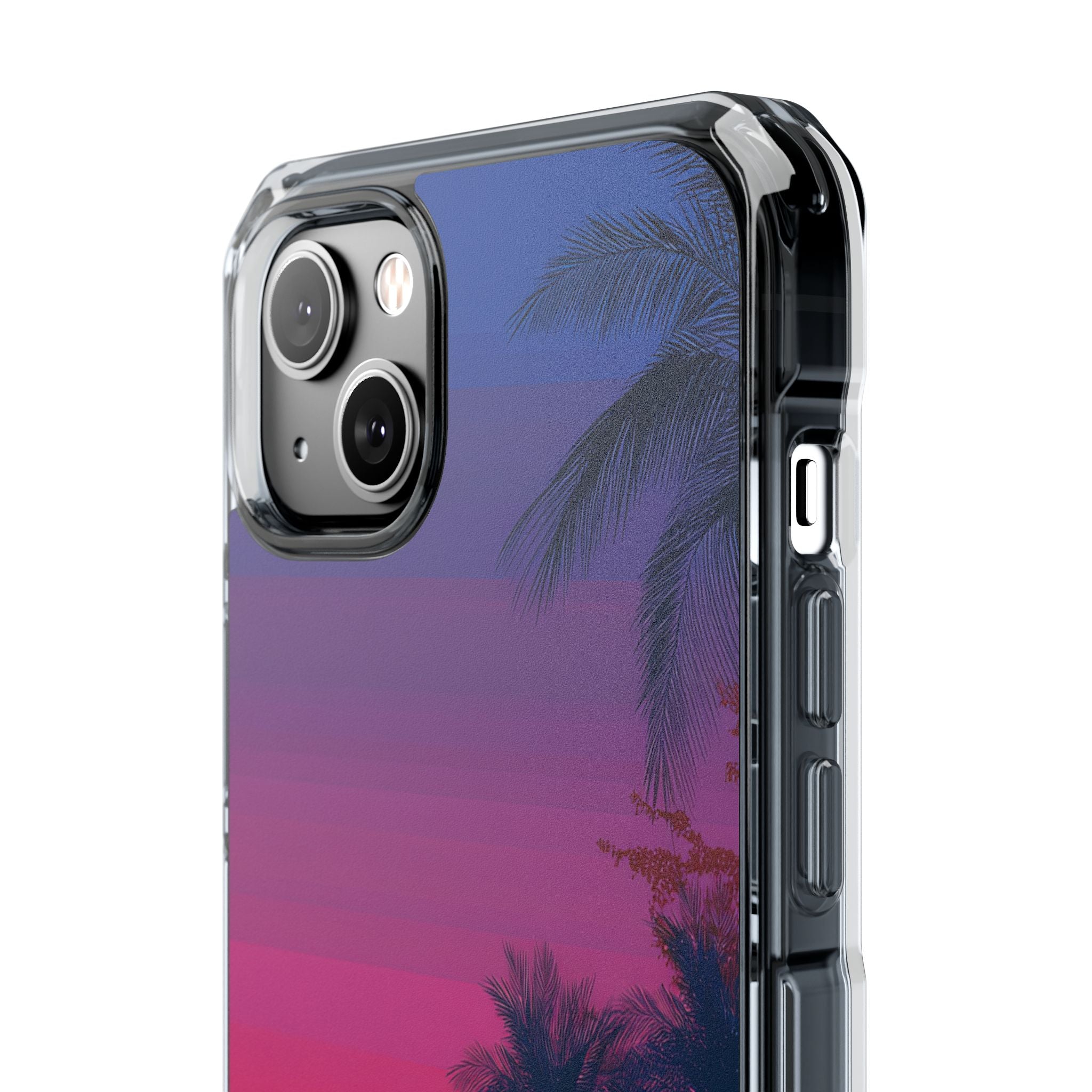 Tropical Sunset Silhouettes iPhone Case - Impact