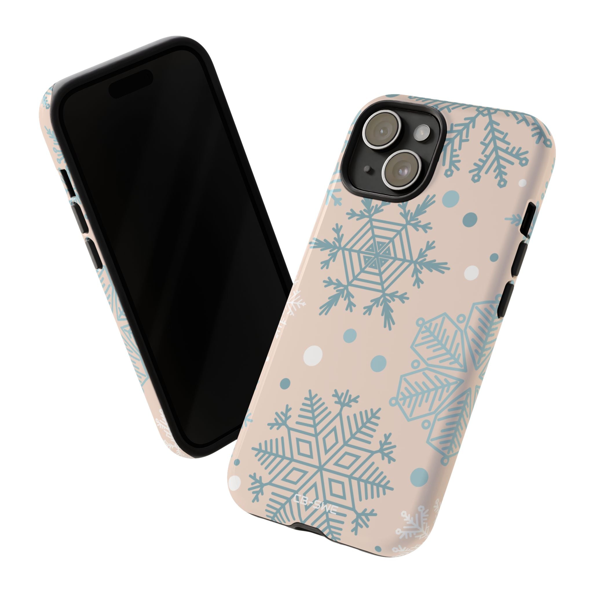 Snowflake Pastel Harmony - iPhone Case