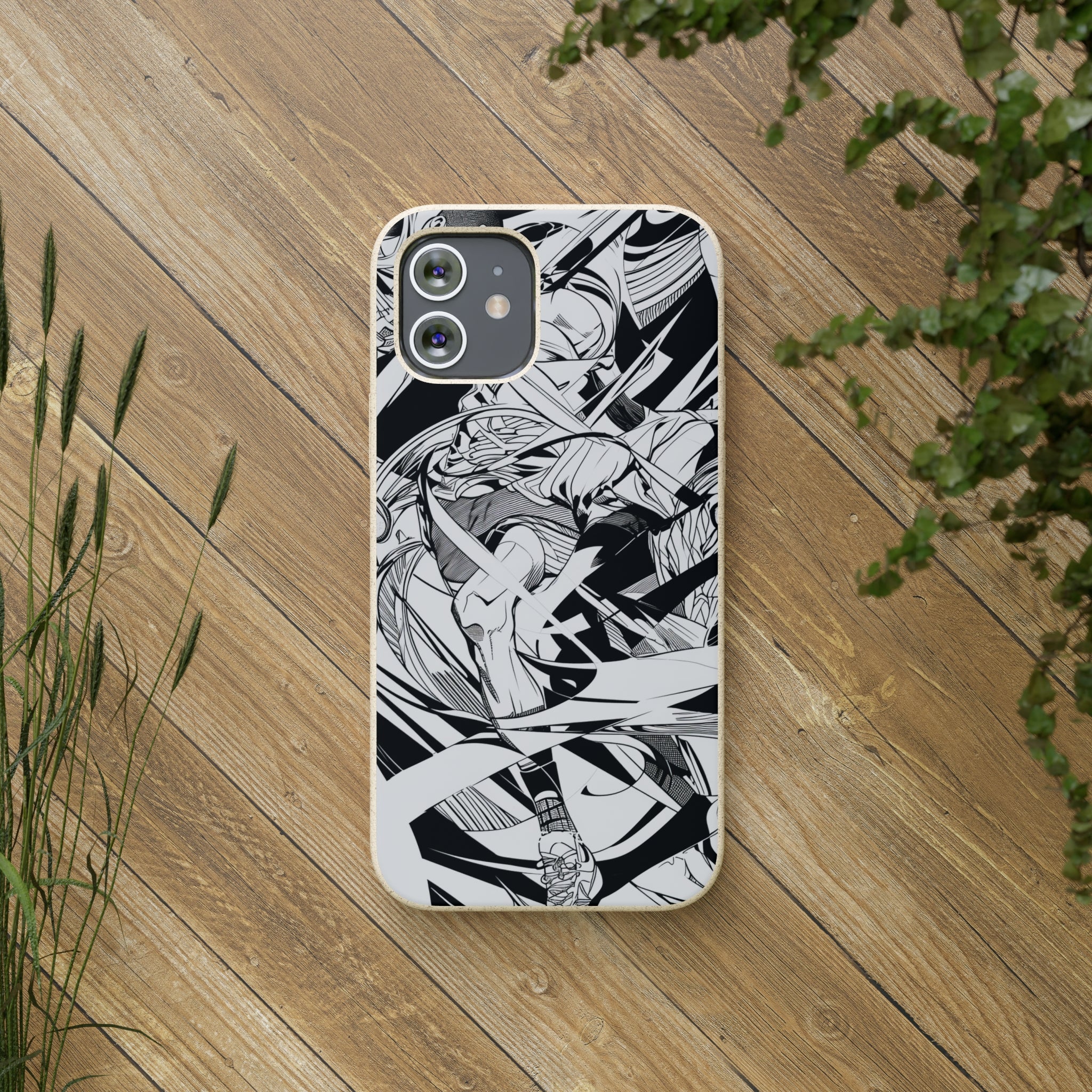 Dynamic Court Noir | Biodegradable Phone Case