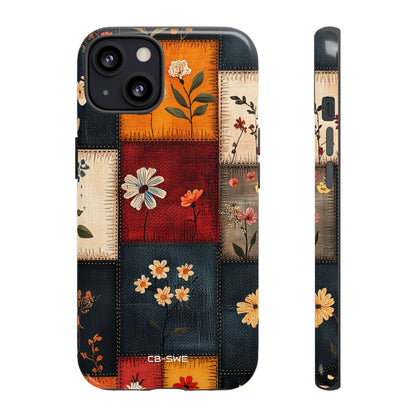 Floral Patches Bloom - iPhone Case