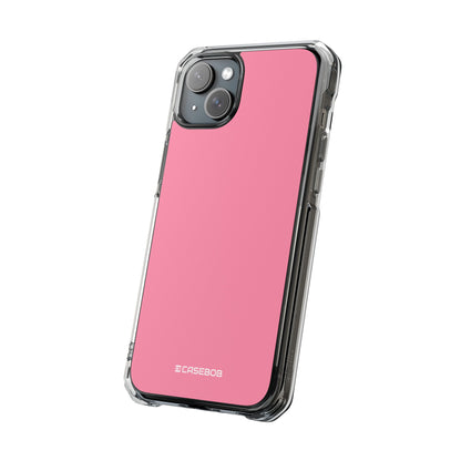 Flamingo Pink - Clear Impact Case for iPhone