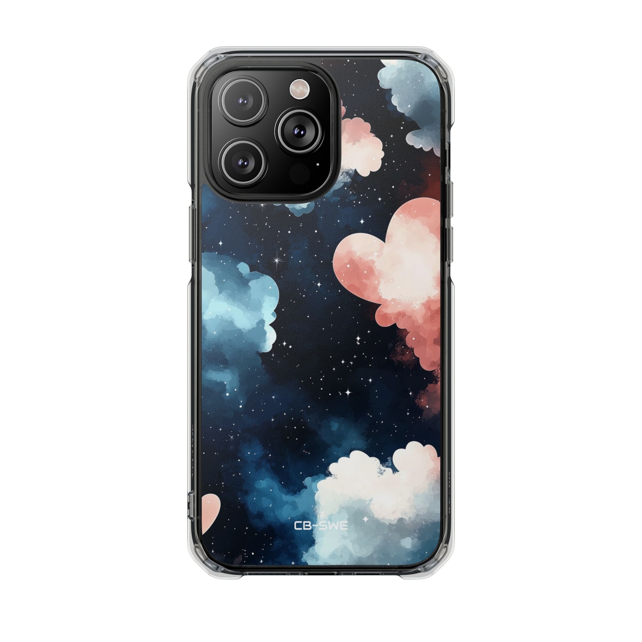 Hearts Float Dreamily iPhone Case - Impact