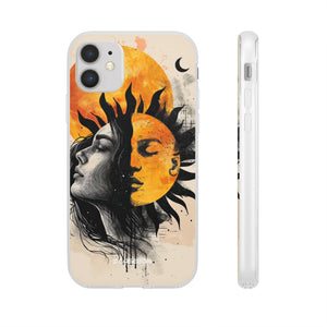 Sunlit Duality | Flexible Phone Case for iPhone