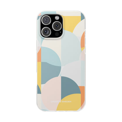 Abstract Geometric Calm - Flexi iPhone 16 Phone Case