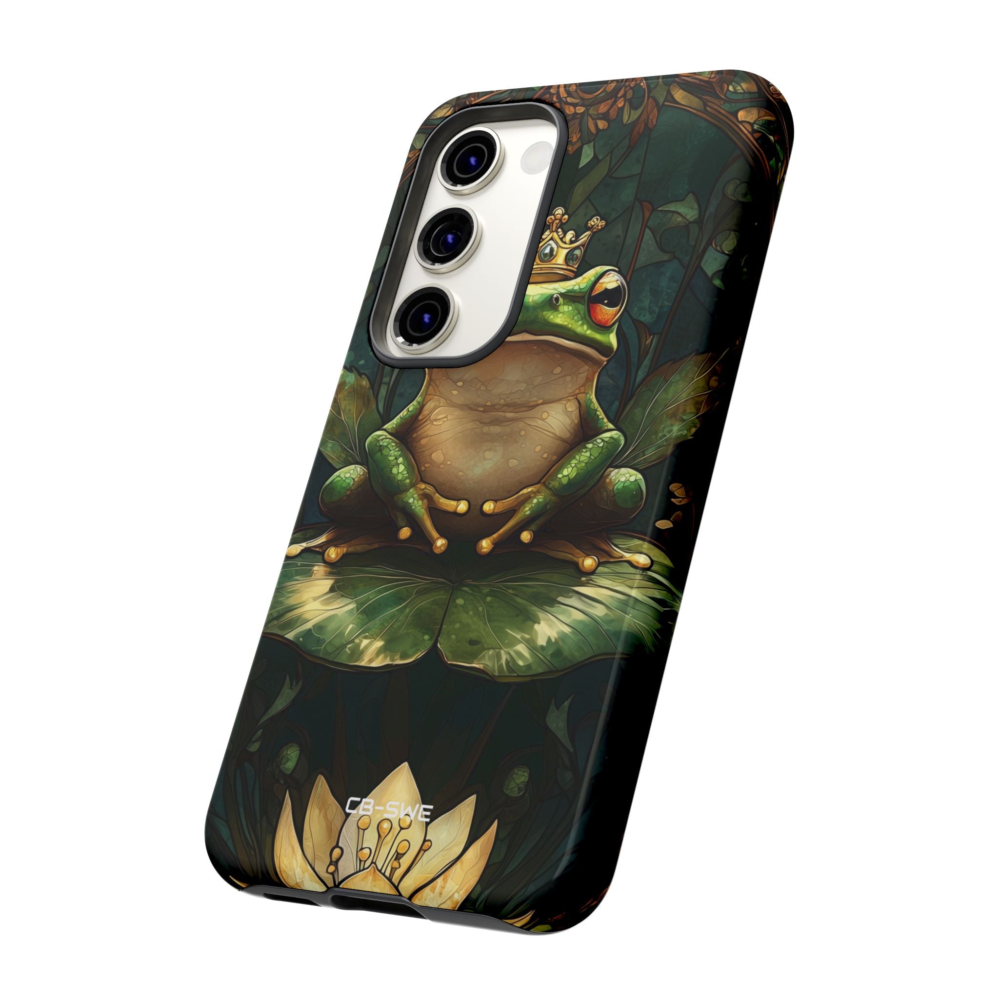 Crowned Frog Rests - Samsung Case
