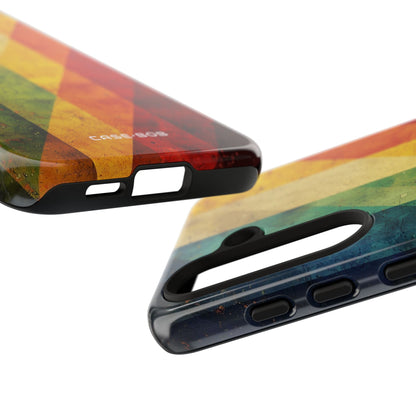 Diagonal Spectrum Samsung S24 Case - Tough