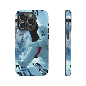 Astronaut inside Shuttle - Protective Phone Case