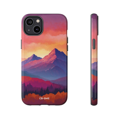 Mountain Peaks Rise - iPhone Case
