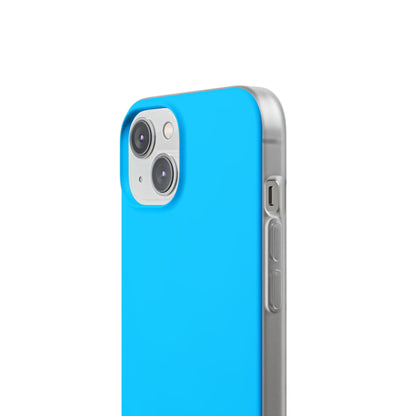 Vivid Sky Blue | Phone Case for iPhone (Flexible Case)