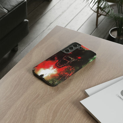 Crimson Wolf Samsung S22 Case - Tough