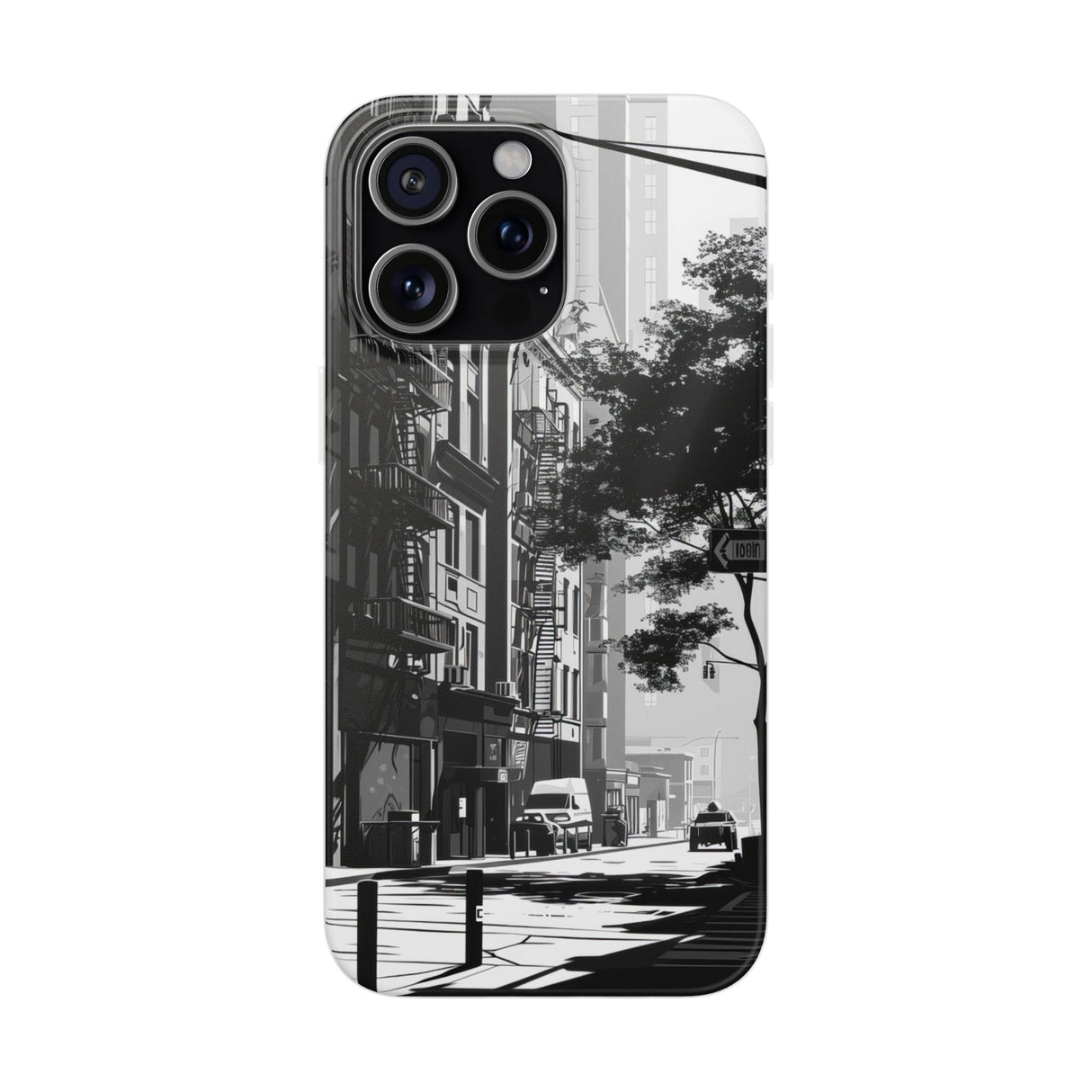 Urban Serenity | Flexible Phone Case for iPhone