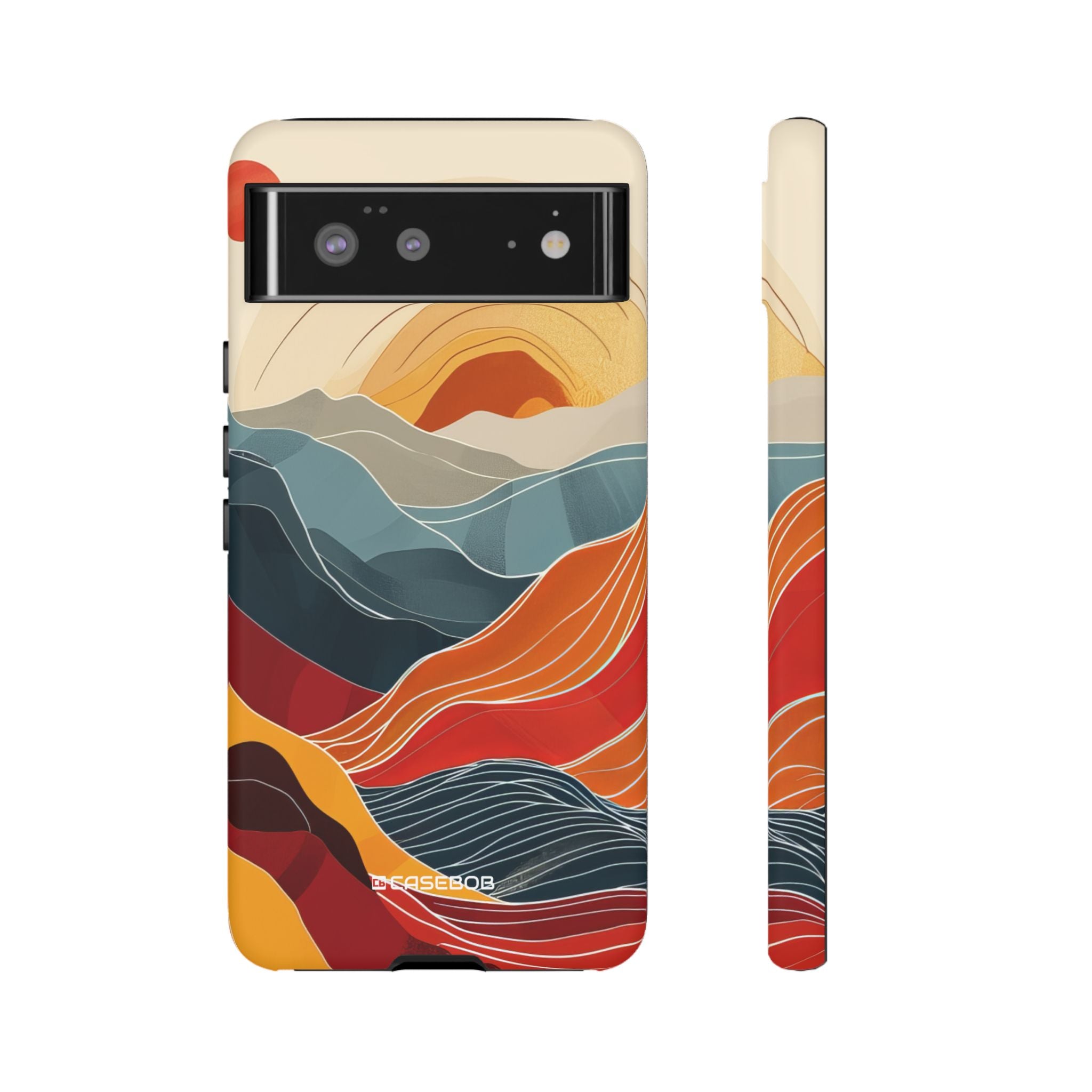 Sunset Waves - Phone Case for Google Pixel