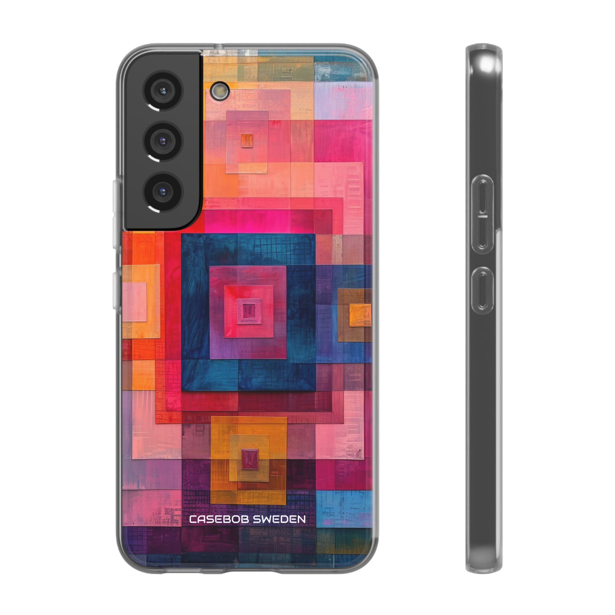 Vibrant Geometry - Flexi Samsung S22 Phone Case