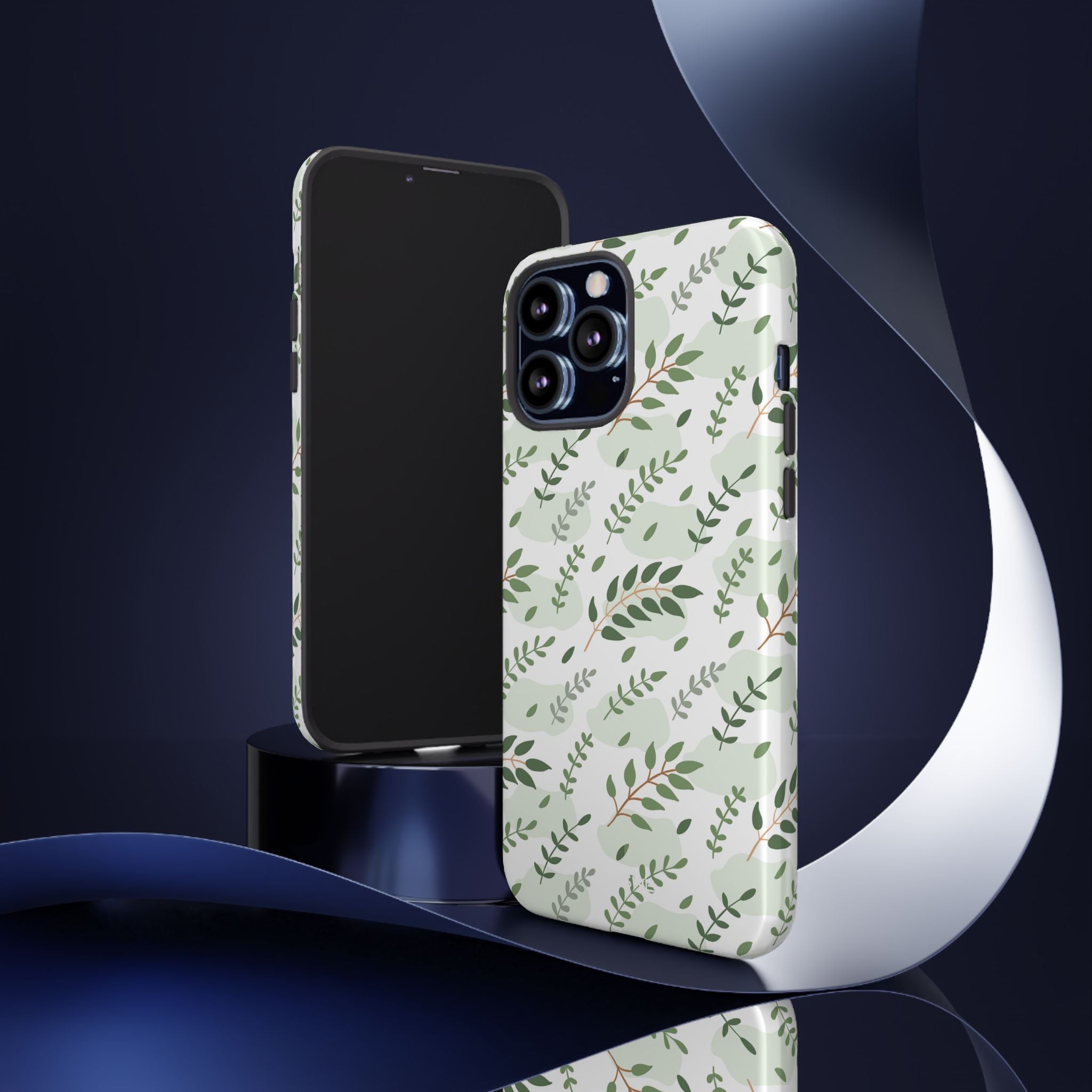 Leafy Branches Intertwine - iPhone Case