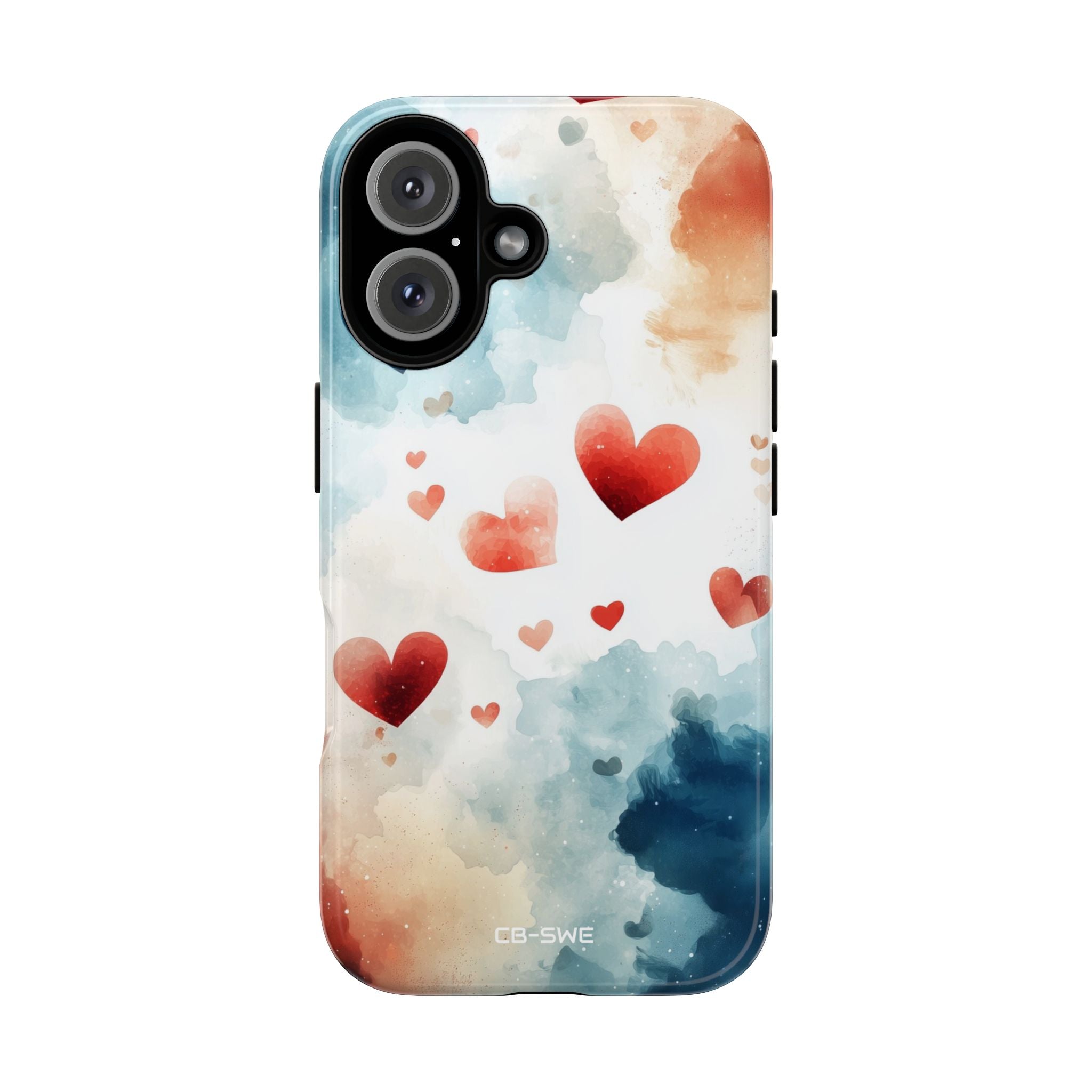 Floating Hearts Dance - iPhone Case