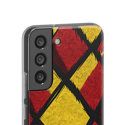 Vibrant Geometric Diamonds Samsung S22 - Soft Case
