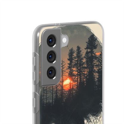 Tranquil Silhouette | Flexible Phone Case for Samsung Galaxy