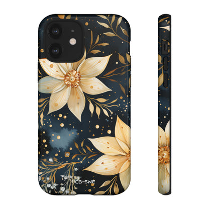 Floral Elegance Flourishes - iPhone Case