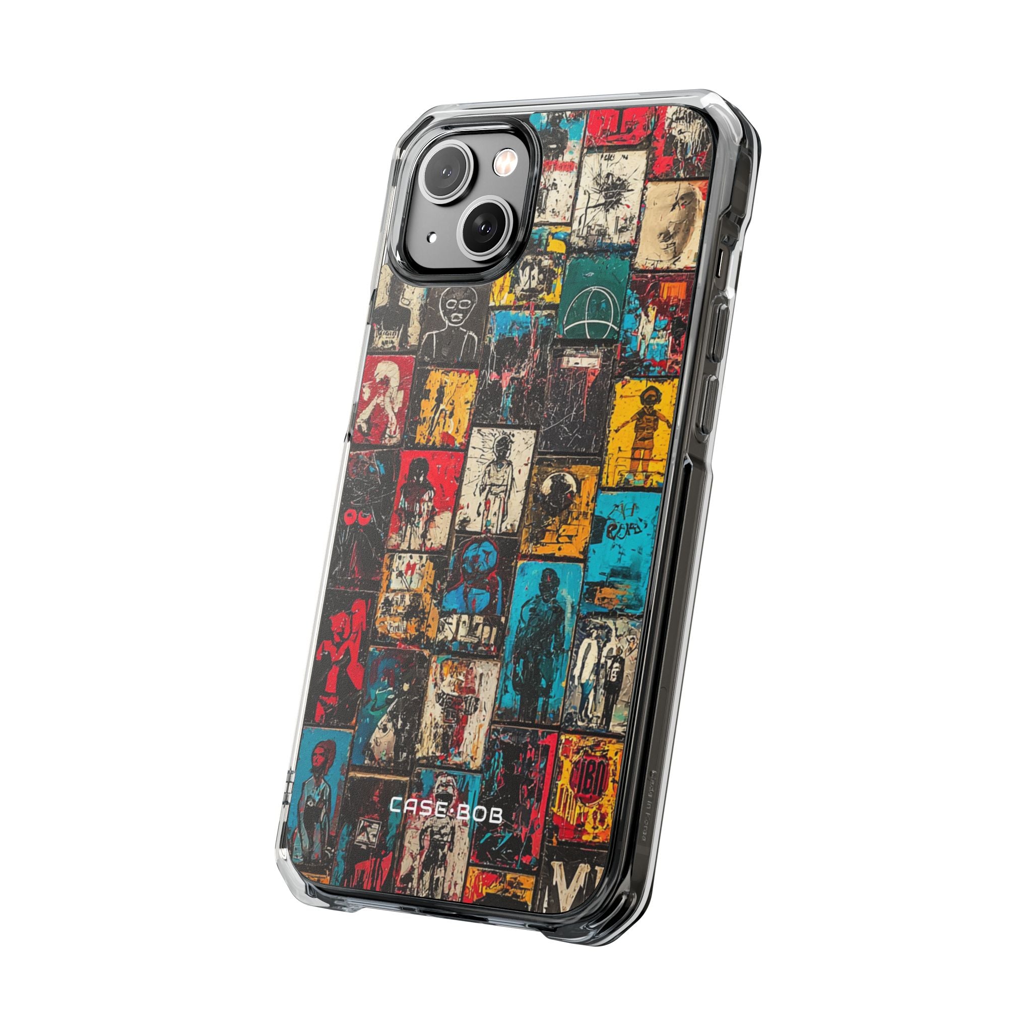 Figured Grid iPhone 14 Plus Case - Impact