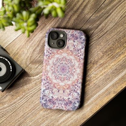 Symmetric Mandala Harmony - Protective Phone Case