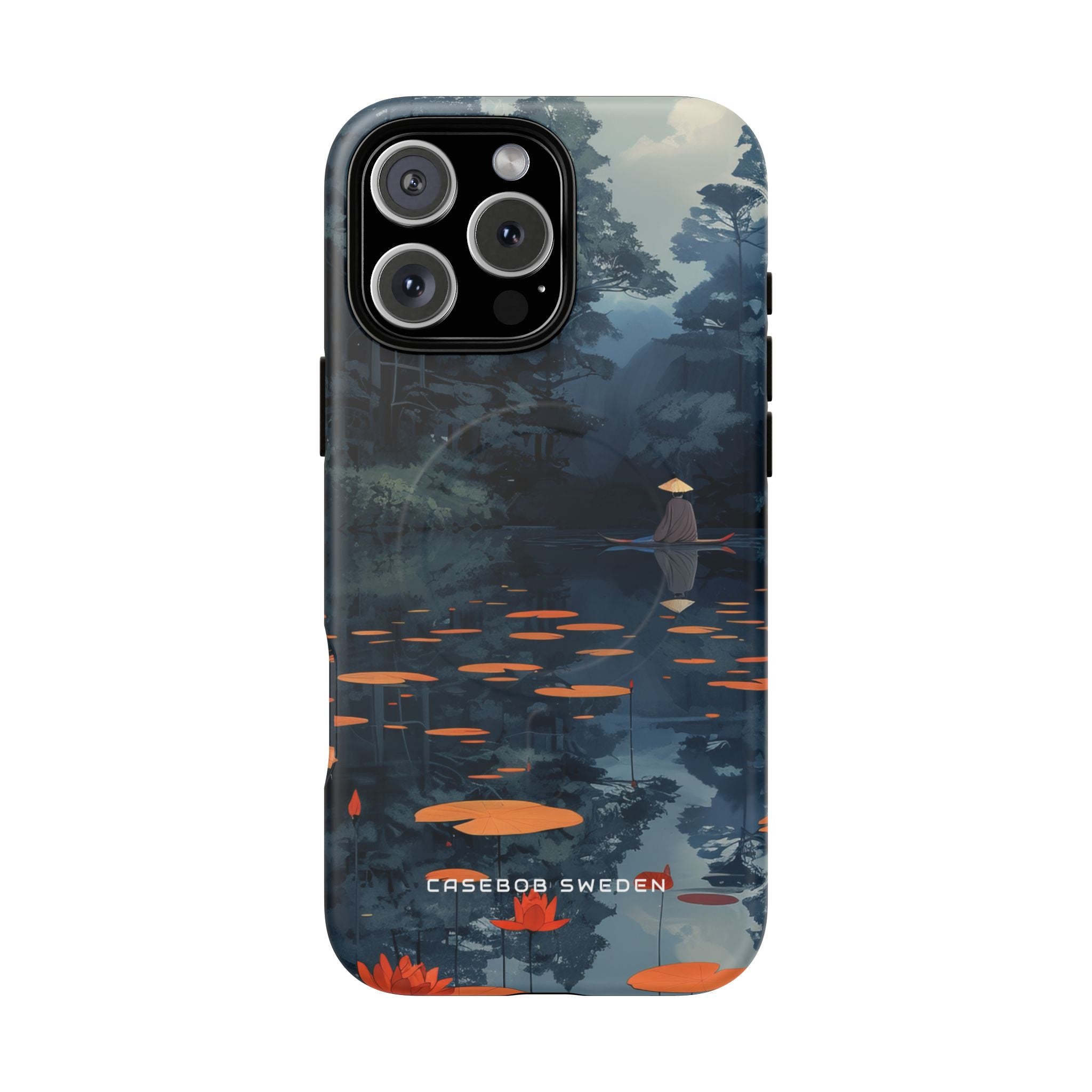 Tranquil Lotus Reflections iPhone 16 | Tough+ Phone Case