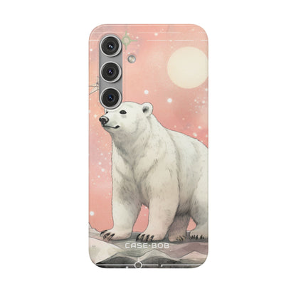 Polar Bear Dream Samsung S24 Plus Case - Soft