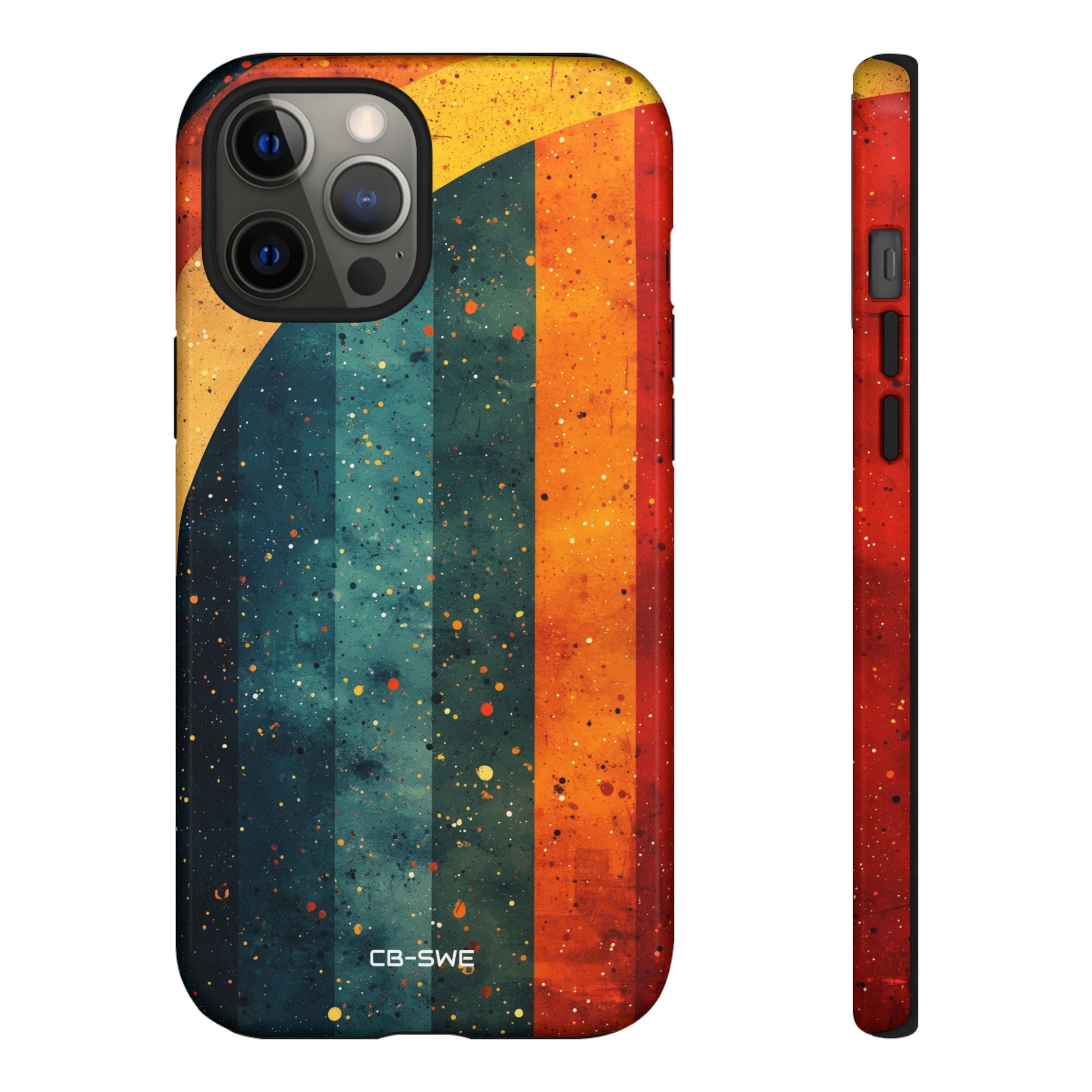 Vibrant Waves Dance - iPhone Case