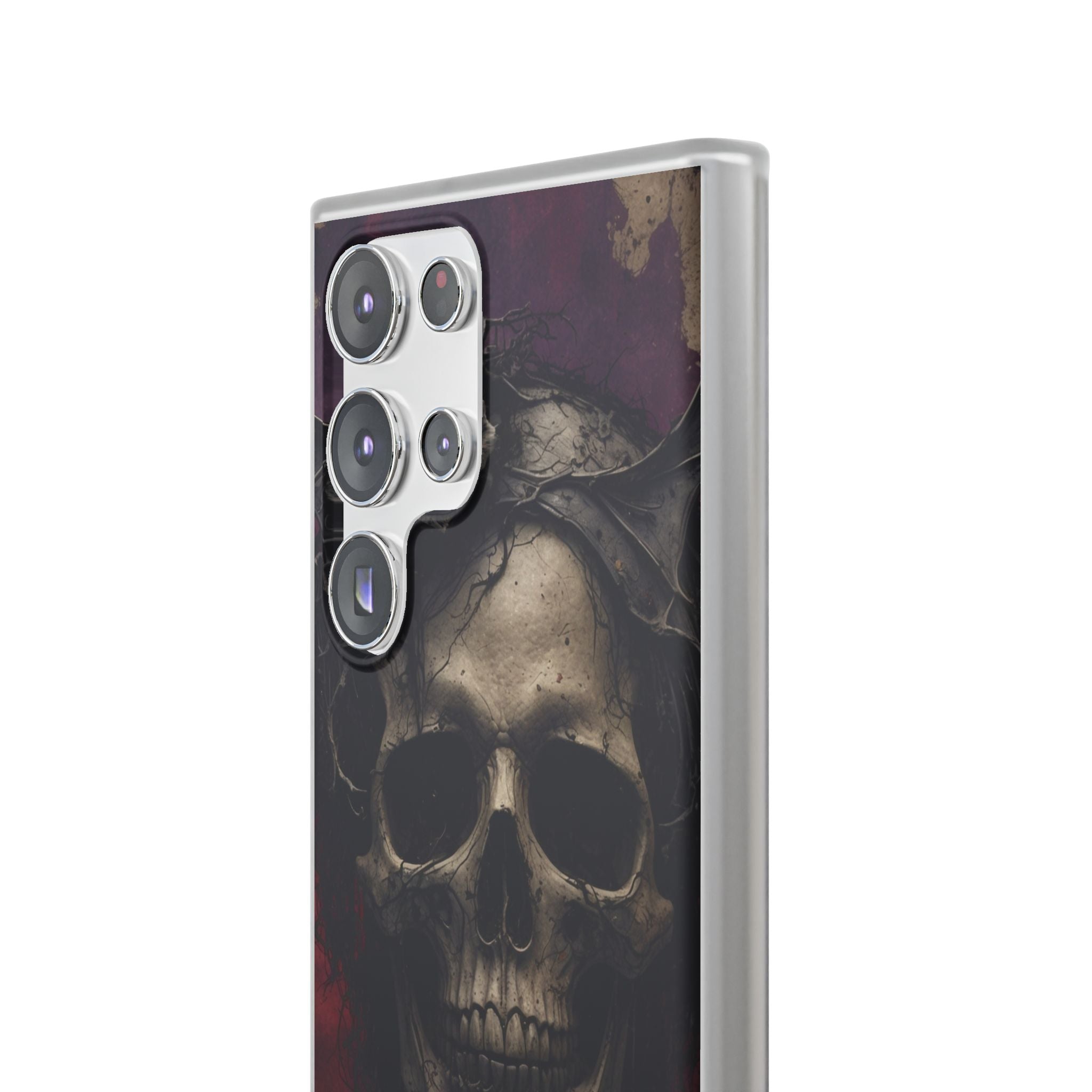 Gothic Skull Crown Samsung S23 Ultra Case - Soft