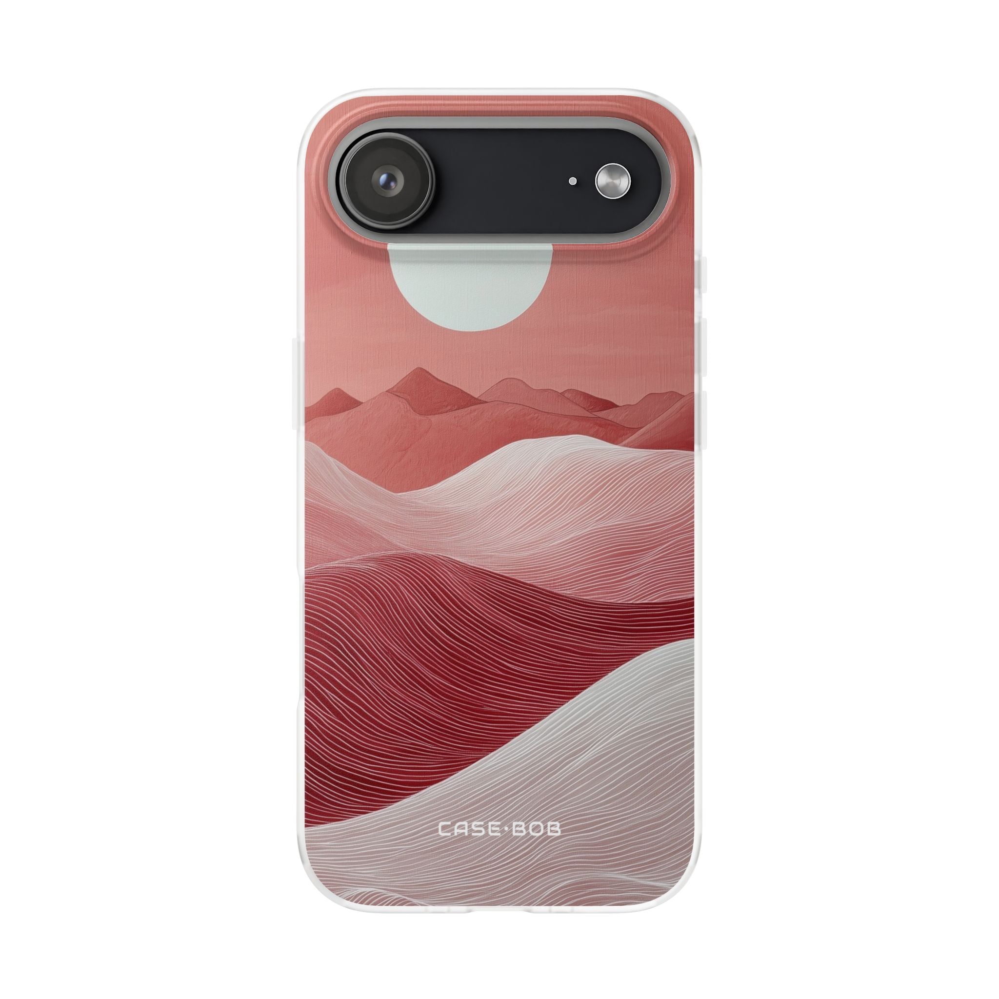 White Orb Dunes iPhone 17 Air Case - Soft