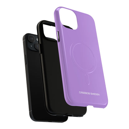 Bright Lavender - Tough + MagSafe® iPhone 15 Phone Case