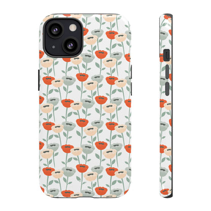 Minimalist Floral Elegance - iPhone Case