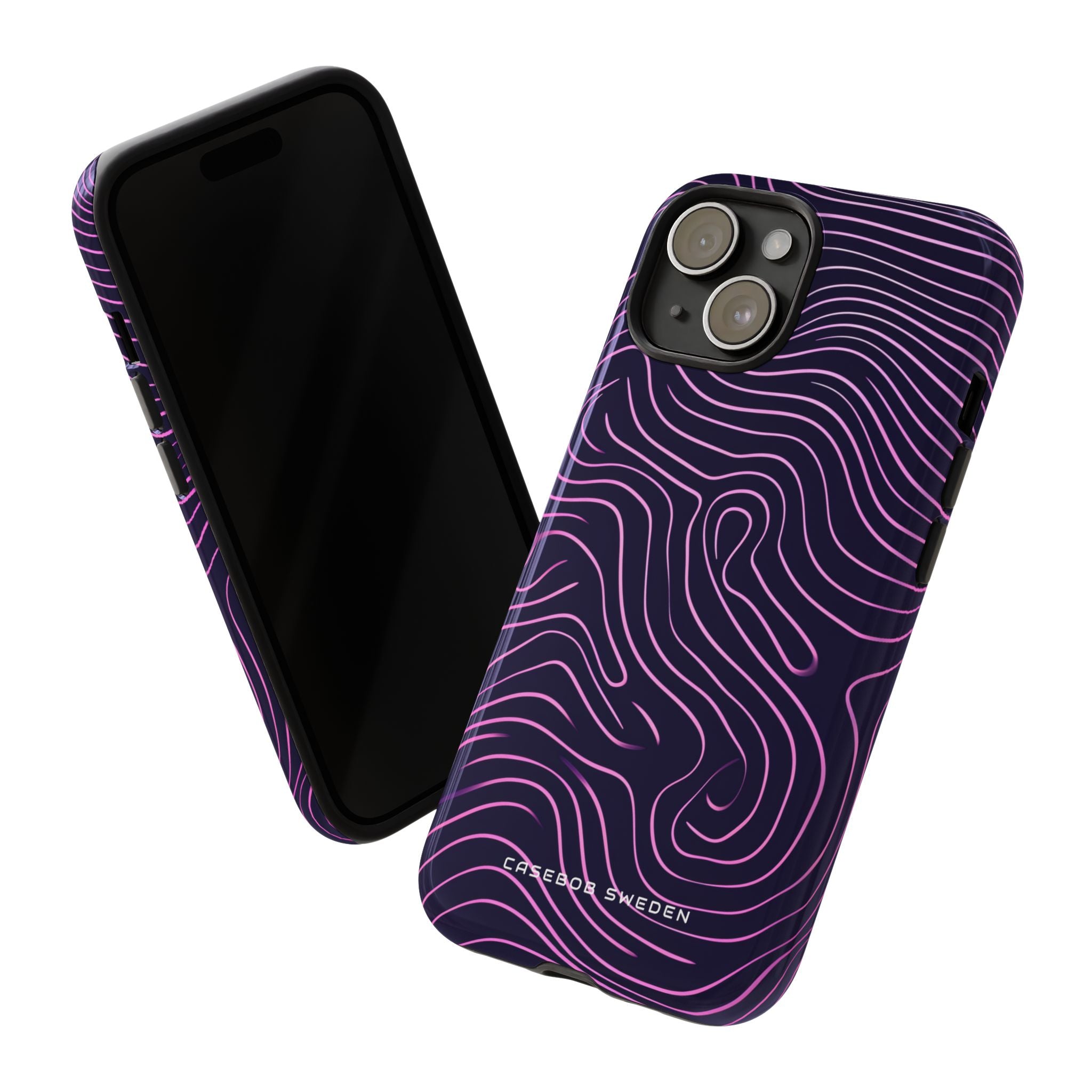 Contour Waveflow iPhone 15 - Tough Phone Case