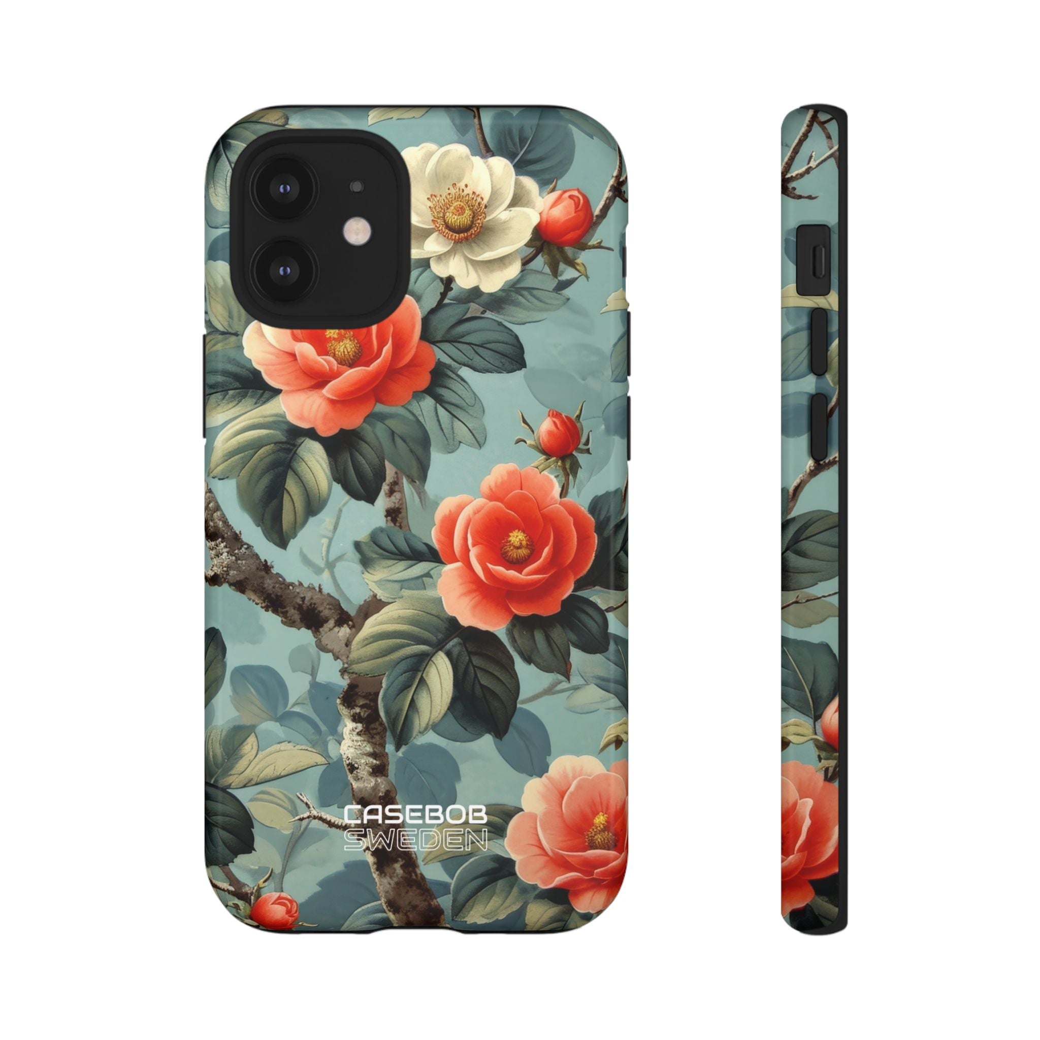 Coral Blossom Tapestry iPhone 12 - Tough