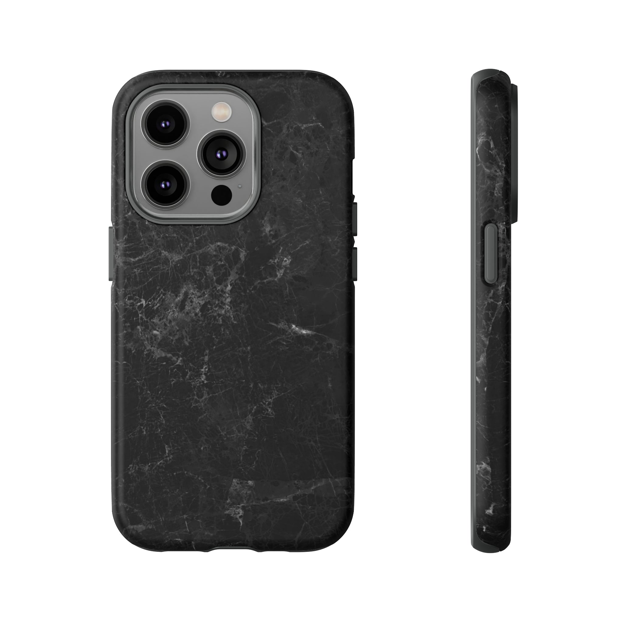 Black Marble - Protective Phone Case