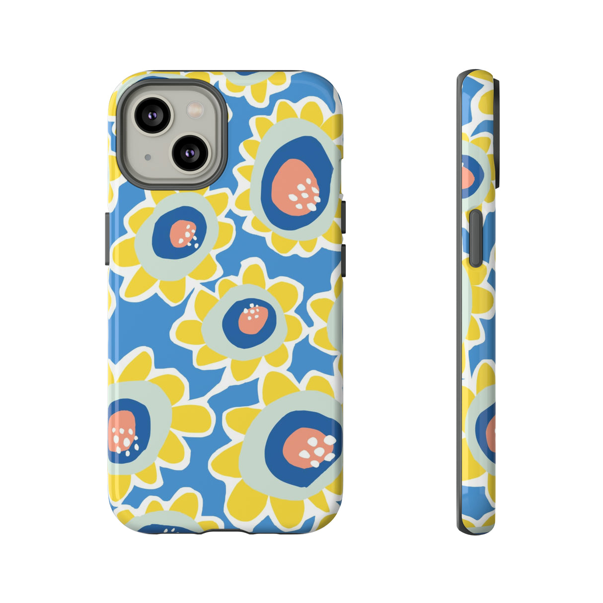 Summer Happy Flower - Protective Phone Case