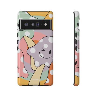 Playful Mushroom Friends - Google Pixel Case