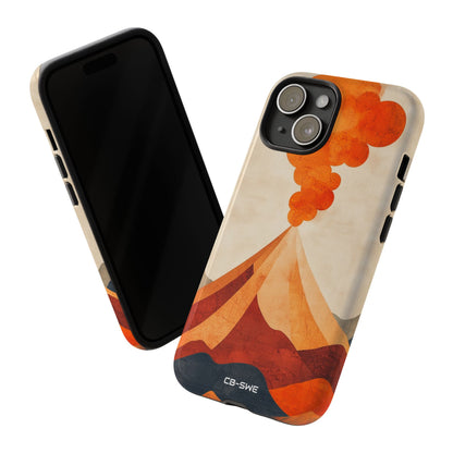 Erupting Heat Waves - iPhone Case