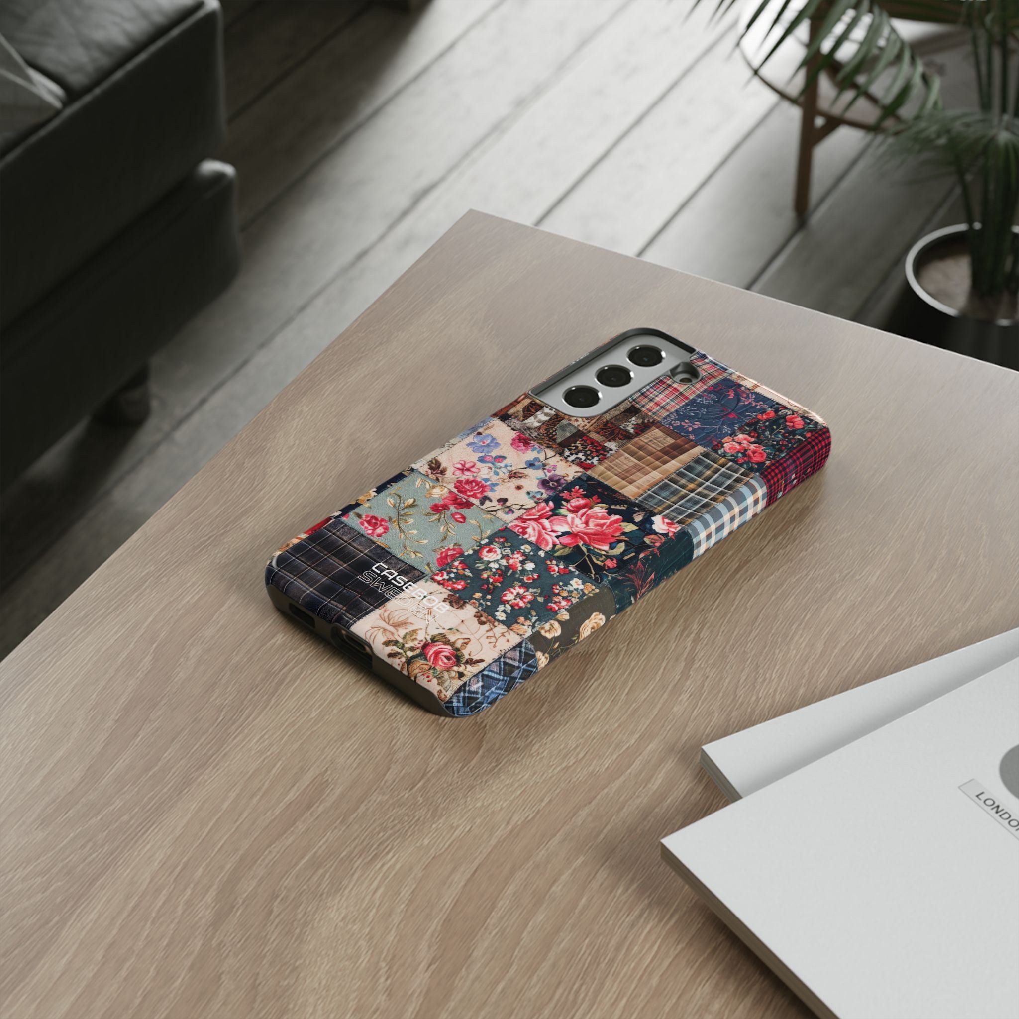 Patchwork Floral Quilt  Samsung S22 - Tough