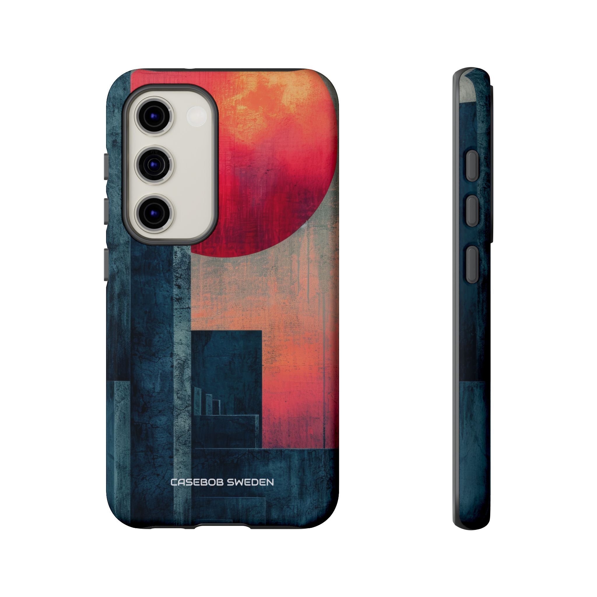 Abstract Geometric Skyline - Tough Samsung S23 Phone Case