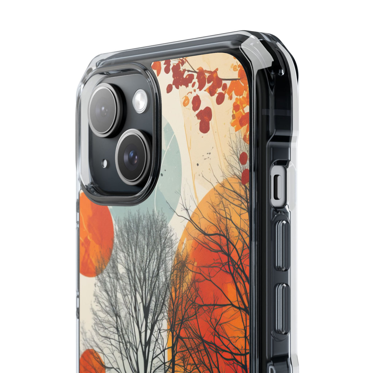 Autumnal Tranquility - Phone Case for iPhone (Clear Impact - Magnetic)