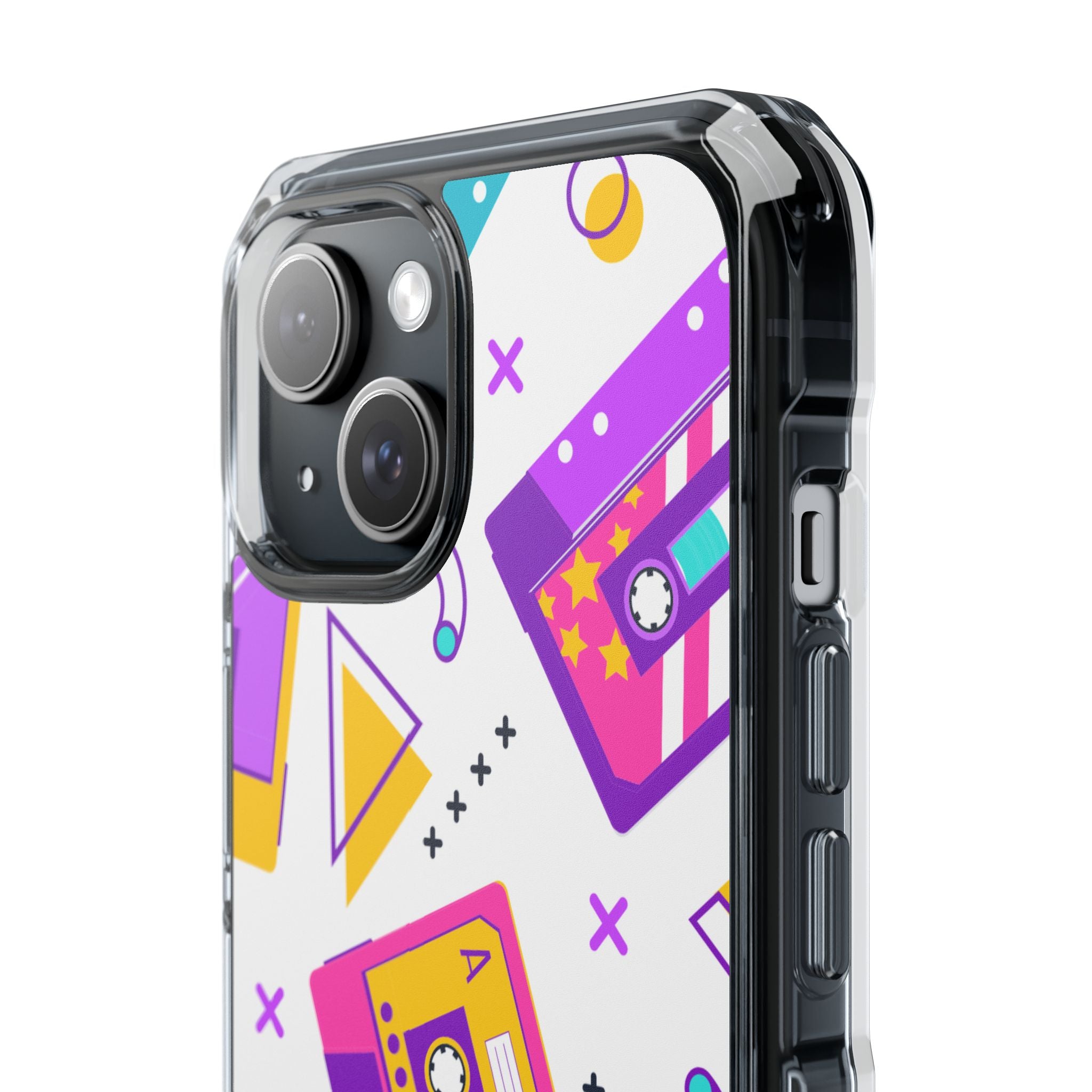 Retro Cassette Chaos iPhone Case - Impact