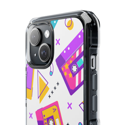 Retro Cassette Chaos iPhone Case - Impact