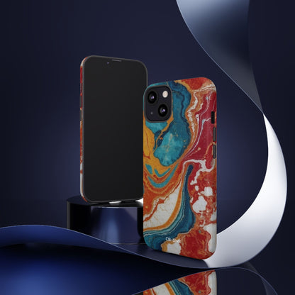 Celestial Swirls Dance - iPhone Case