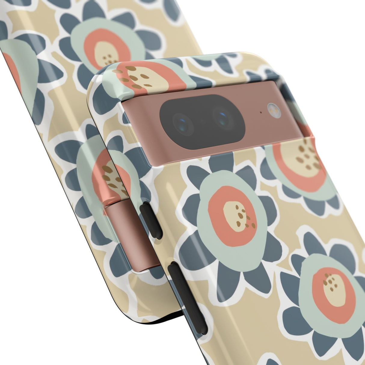 Pastel Happy Flower Phone Case - Protective Phone Case