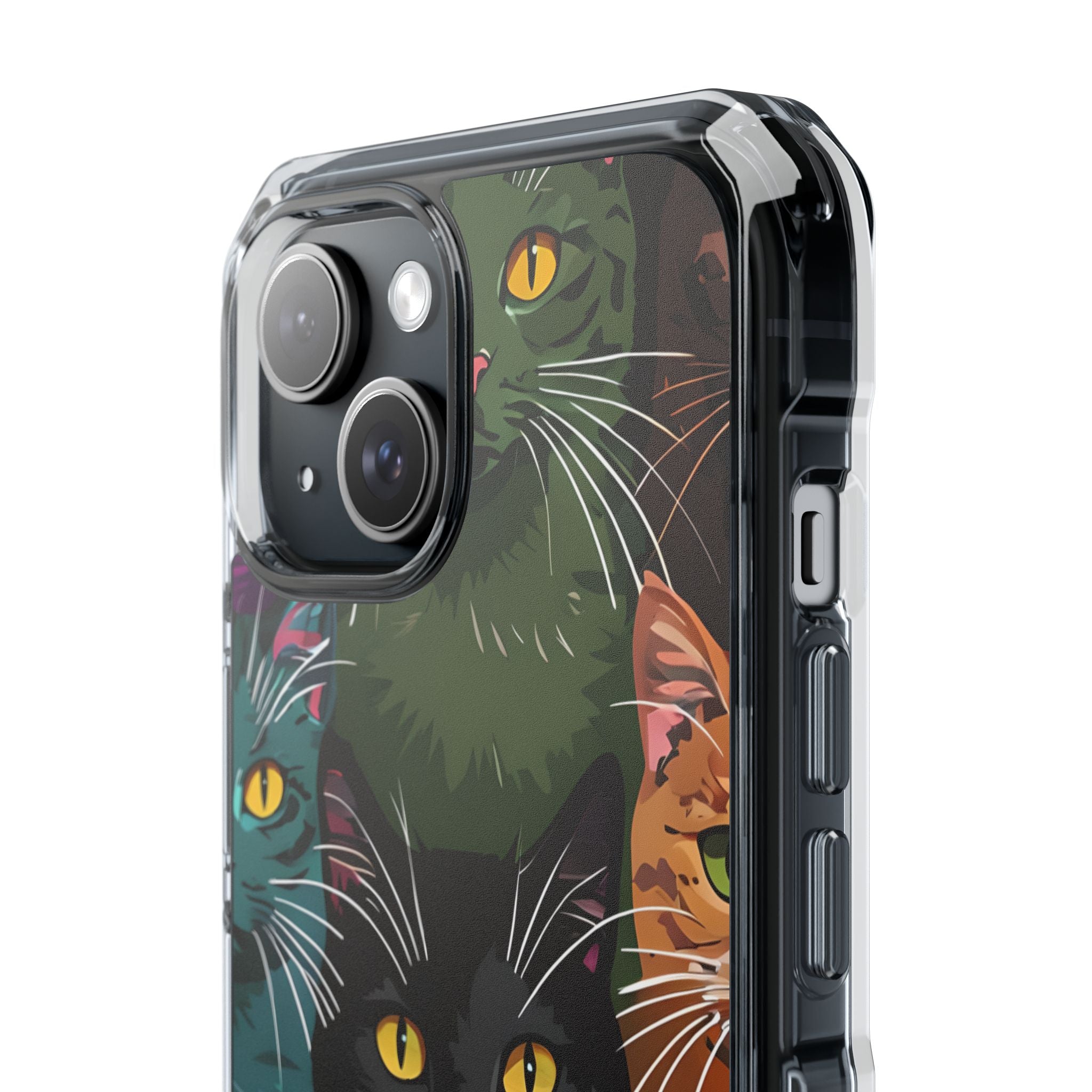 Colorful Cat Charisma iPhone Case - Impact